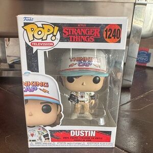 Funko Pop Stranger Things 1240 Dustin Figure